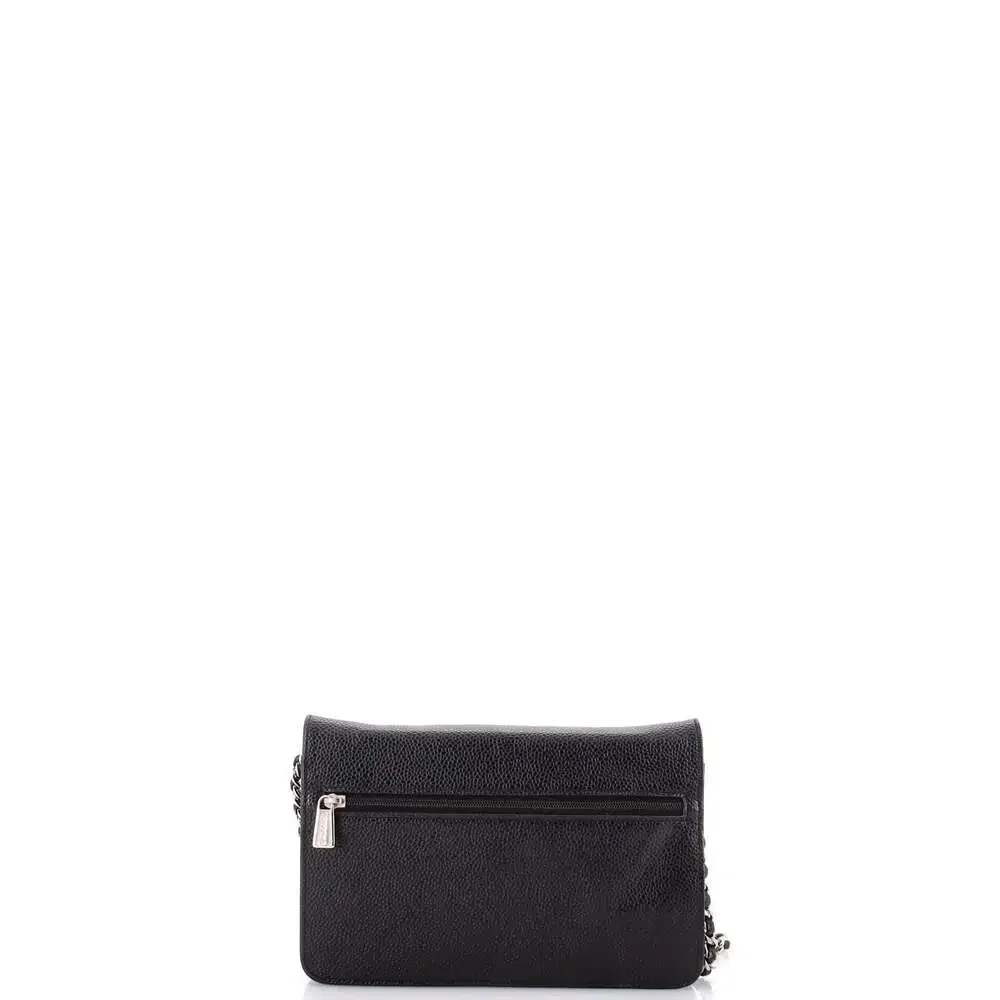 Chanel Timeless Wallet On Chain Caviar #229894C24B